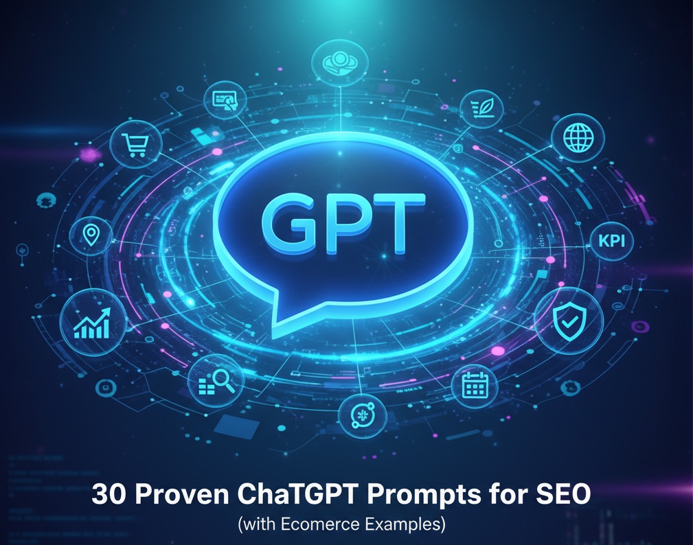 Featured image for 30 Proven ChatGPT Prompts for SEO (with Ecommerce Examples)